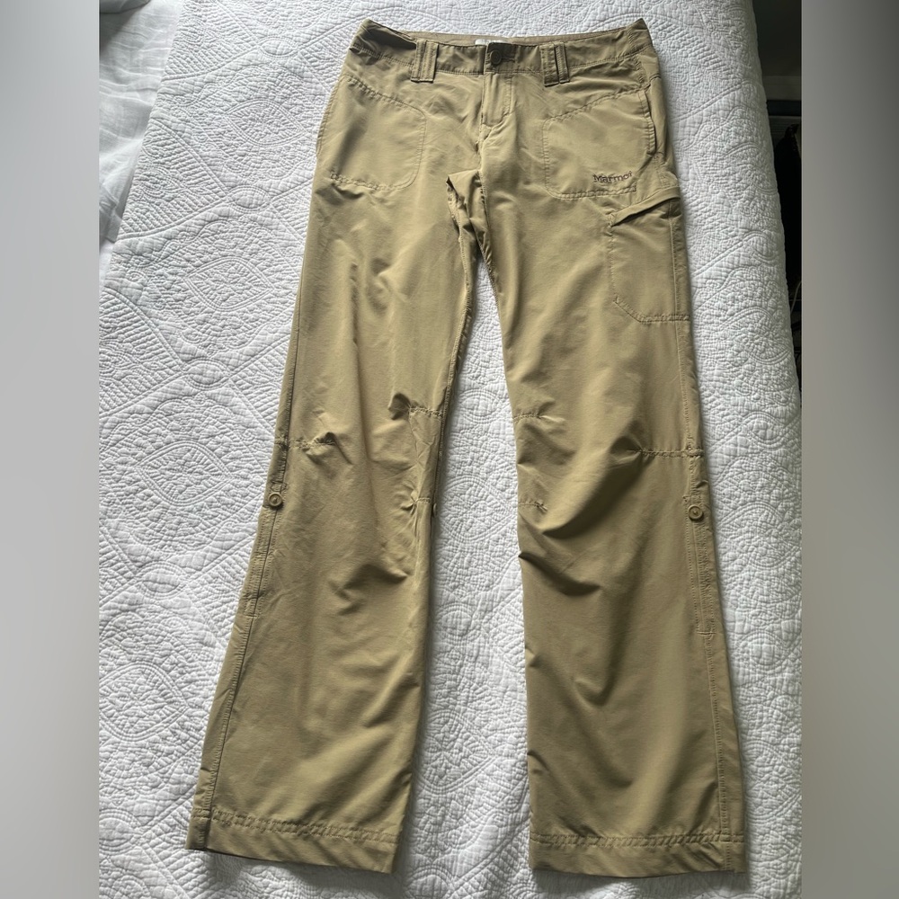 Marmot Tan Straight Leg Pants
